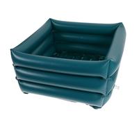 HONITANO Bacinella Gonfiabile Pediluvio in Pvc Pieghevole Portatile Per Lavaggio Piedi e Corpo Riutilizzabile e Compatibile Per Viaggi Anziani Pazienti e Uso Domestico Contenitore e Salvasp