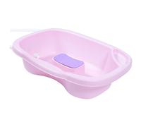 HONITANO Bacinella Lavaggio Portatile in Plastica per Anziani e Carrozzina con Uscita Donne in Gravidanza e Persone con Ridotta Resistente e Confortevole