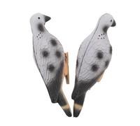 HONITANO Bersaglio per Tiro con L'Arco 2 Pezzi a Forma di Colomba in Schiuma Eva Resistente, Statua Simulata di Piccione per Allenamento e Pratica di Caccia Indoor e Outdoor,