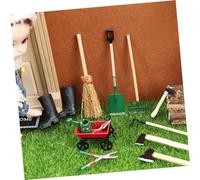HONITANO Casa Bambole Attrezzi Da Giardinaggio in Miniatura Attrezzi Da Giardino Per Casa Bambole in Miniatura Per Agricoltura Per Case Delle