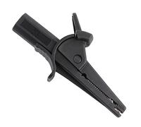 HONITANO Clip Isolata per Test Batteria Morsetto con Banana Pinza Multimetro in Rame per Progetti Elettrici Connessione Veloce per Auto Barche e Pannelli Nero