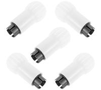 HONITANO Connettore per Supporto Flebo in Plastica 5 Pezzi, Adattatore Intermedio da 25 Mm a 19 Mm, Raccordo di Fissaggio Resistente per Asta di Infusione, Accessorio per Ricambio