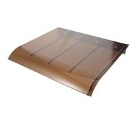 Honitano Copertura Antipioggia Per Cassetta Postale Da Parete in Plastica Trasparente Caffè Resistente Alle Intemperie Barriera Protettiva Per Lettere E Attrezzature Da Giardino Est