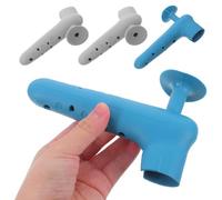 HONITANO Copri Maniglie per Porte in Silicone Morbido, Set da 4 Pezzi Spessi Anti-collisione, Protezione da Parete e Anziani, Lavabili, Colori Assortiti per Uso Domestico