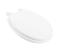 HONITANO Copriwater Morbido e Spesso in Wc Comfort per Uso Familiare Guarnizione Resistente e Facile da Installare Bianco Uo