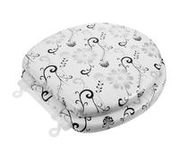 HONITANO Copriwater Riscaldato in Silicone PVC Morbido Pad Riutilizzabile Antigelo Facile da Installare Portatile per Viaggi Comfort per Bagno