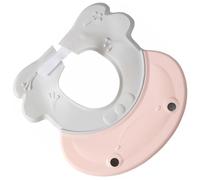 HONITANO Cuffia da Doccia e Regolabile per Ragazzo Ragazza Protezione Orecchie, Cappello Shampoo Multifunzionale per Lavaggio Chioma e Bagnetto Sicuro, Accessorio per Doccia e Viaggi Rosa