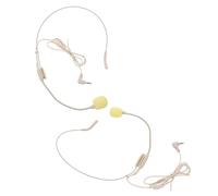 HONITANO Cuffie Cablate con Microfono Omnidirezionale, Microfono Indossabile sulla Testa Compatibile con Amplificatore Vocale Portatile, Attrezzatura per Studio di Registrazione