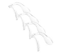 HONITANO Cuscinetti Per Naso Occhiali 4 Pezzi in Silicone Trasparente Antiscivolo Per Montature Tr90, Naselli Supporto Comfort Riduzione Pressione Per Adulti e Ragazzo Ragazza