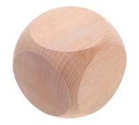 HONITANO Dadi in Legno Vuoti Facce per Giochi da Tavolo e Te Blocchi Creativi Personalizzabili per Feste e Progetti Artigianali Cubetti Resistenti e Non Finiti