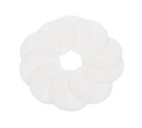 HONITANO Dischetti Struccanti Riutilizzabili 8cm in Cotone Bianco, 10 Pezzi per Pulizia Viso, Morbidi e Lavabili, per Cura del Viso e Viaggi