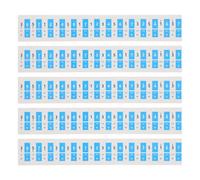 HONITANO Etichette per tasti dell'armonica da 60 pezzi - Adesivi per note adatti ai principianti per armoniche polifoniche in Do a 24 e 28 fori - Marcatura della scala musicale facile da applicare