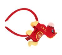 HONITANO Fascia per Capelli di Capodanno Cinese Decorazione Lingotto e Figura di Cavallo Accessori per Feste e Cerchietti per Capelli per Anno del Cavallo