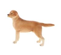 HONITANO Figura Giocattolo Cane Labrador Realistica in Materiale Sicuro per Miniatura Animale da Fattoria per Giochi Educativi e Decorazione Idea Regalo per Amanti degli Animali