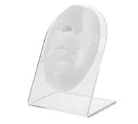 HONITANO Finto Viso Per Piercing Naso e Bocca in Silicone Flessibile Con Supporto, Simulazione Realistica a Grandezza Naturale Per Pratica Formazione Professionale Uso Scuole e Saloni