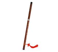 HONITANO Flauto Di Bamboo Per Principianti in Tonalità Con Membrana Protettiva Strumento Musicale Tradizionale Cinese Intagliato Con Poemi Superficie Liscia e Suono Morbido Facile Da Suonar