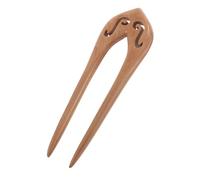 HONITANO Forcine per Capelli in Legno di Melo Forchetta U Fermaglio Artigianale per Donna per Capelli Lunghi e Spessi Accessorio Tradizionale Cinese per Acconciature Stabili ed Eleganti