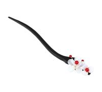 HONITANO Forcine Per Chioma Hanfu Retrò in Legno Fiori, Bastoncini Per Acconciature Antiche, Set Singolo Compatto Per Donne, Ragazze e Feste, Matrimoni, Cosplay e Vita Quotidiana