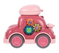 HONITANO Giocattolo Auto Cartoon Tirare Indietro per Macchinina Piccola in Plastica Sicura e Resistente Regalo Divertente per Ragazzi e Ragazze Sviluppo Manualità e Immaginazione