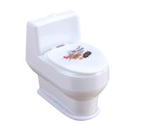 HONITANO Giochi Toilette Spruzzatore Dacqua Divertente per Vasino Scherzo Adorabile e Portatile Materiale Durevole per Regalo Originale