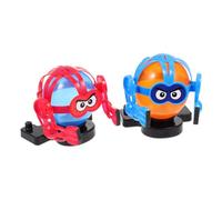 HONITANO Gioco Da Tavolo Burattini Di Scherma Palloncini Per Bambini e Famiglie, Set Di 2 Personaggi Per Battaglia Manuale Di Scoppio Palloncini, Gioco Interattivo Di Combattimento e Team Building