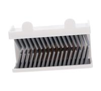 HONITANO Hair Catcher da Parete per Doccia con Filtro Raccolta Capelli Antintasi per Scarico Vasca Bagno Riutilizzabile Adesivo per Superfici Lisce come Ceramica e Inox Resistente e Facile