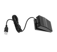 HONITANO Interruttore Pedale USB Ergonomico Nero Tastiera e Mouse Controllo Laptop Funzioni Multimediali e Materiale Plastico Resistente