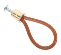 HONITANO Maniglia in Corda di Pelle Vintage per Mobili e Cassetti Pomolo Rustico per Armadi e Porte da Soffitta Maniglia Decorativa Morbida e Resistente per Cucina e Soggiorno