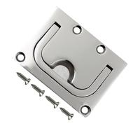 HONITANO Maniglia Incasso in Acciaio Inossidabile per Portello Barca Anello Scomparsa Finitura Specchiata Maniglia Sollevamento Portello Resistente e Facile da Installare per Mobili Armadi