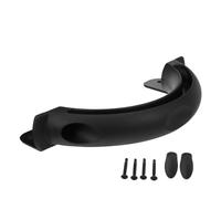 HONITANO Maniglia Nera in Nylon per Porte e Cancelli Scorrevoli Resistente per Recinzioni Garage Armadi e Capannoni Facile da Installare Maniglia per Porta da Fienile e Cancello Esterno