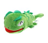HONITANO Marionetta Forma Di Lizard Con Bocca Mobile Giocattolo Educativo Per Raccontare Storie e Sviluppare La Comunicazione Perfetta Per Ragazzo Ragazza e Genitori Peluche Morbido e