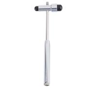 HONITANO Martello Neurologico Doppia Testa per Riflessi Strumento Diagnostico T-shaped in Lega di Zinco Impugnatura Ergonomica per Esami Clinici e Analisi Sensoriale Colore Colore Casuale