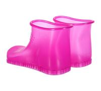 HONITANO Massaging Foot Soak Boots Large Rosy Bootshaped Portable Spa Foot Soakers At Home Fits Men Women Up To
