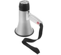 HONITANO Megafono Portatile Bullhorn con Registrazione e Speaker Chiaro Consumo Energetico e per Sportivi e Manifestazioni