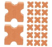 HONITANO Mini Mattoncini Simulati 1:12 Per Modellismo Fai Da Te, Set Da 50 Pezzi Per Micro Paesaggi e Case Delle Bambole, Accessori Di Mattoni in Miniatura Per Decorazione Architettonica e Artigianato