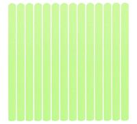 HONITANO Nastro Antiscivolo Notturno in PEVA 24 Pezzi 2Cm X 20Cm Nastro di Sicurezza Riflettente per Interni ed Esterni Strisce Antiscivolo Flessibili per Scale Docce e Pavimenti