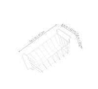 HONITANO Organizer Per Congelatore A Pozzetto Cestino Sospeso Per Congelatore Cestino Sospeso Per Per A Pozzetto In Filo