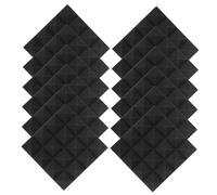 HONITANO Pannelli Fonoassorbenti Autoadesivi Da 12 Pezzi Per Pareti Pannelli Acustici Fonoisolanti Per Studi Uffici e Home Theater Facile Installazione e Assorbimento Superiore