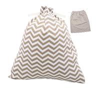 HONITANO Pannolini Riutilizzabile Organizzatore per Pannolini e Piccoli Oggetti Design Portatile per Mamme con Strisce Colorate