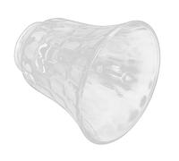 HONITANO Paralume Vetro Trasparente Campana Sostituzione Lampada Sospensione Accessorio e Resistente Compatibile con Fari da Stile Moderno e Retrò