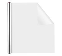 HONITANO Pellicola Protettiva Trasparente Antiolio Autoadesiva 45 CM X 3 M per Pareti e Mobili Cucina Pellicola Elettrostatica Resistente a Strappi Facile da Pulire e Applicare