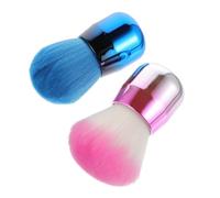 HONITANO Pennello per Cipria in Polvere Libera Mushroom Blush Accessorio di Bellezza per Trucco da Donna Strumento Cosmetico Pratico