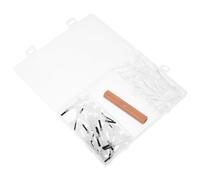 HONITANO Pennello per Smalto Doppia Punta con Testine Sostituibili, Manico in Legno per Uso Professionale e Salone, Versatile per Diverse Tecniche Nail Art