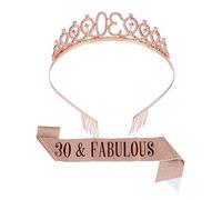 HONITANO Per Compleanno Da Etichetta Fascia Decorata in Tessuto Comoda e Facile Da Indossare Per Feste Di Galateo