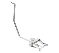 HONITANO Piastrine Metalliche per Baritone Horn e Tuba, Supporto Spartiti Portatile in Metallo Argentato, Resistente e Facile da Trasportare per Musica Marching