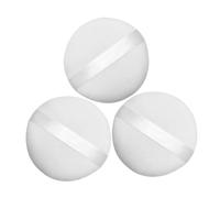 HONITANO Piumini da Cipria in Cotone per Corpo e Trucco, Set 3 Pezzi 10 Cm, Lavabili e Morbidi, Adatti per Pelle Delicata del Ragazzo Ragazza e Uso in Viaggio