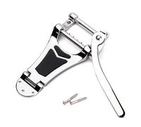 HONITANO Ponte Vibrato Tremolo Per Chitarra Jazz Archtop Chrome Con Roller Bar Design Elegante Per Performance Musicali