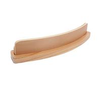 HONITANO Porta Carte da Gioco in Legno Curvo con Supporto Antiscivolo Organizer Tre File per Carte Grandi Manifattura Robusta per Tenere le Mani Libere e Visualizzazione Facile