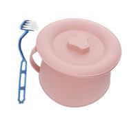 HONITANO Portatile con e Urina in Plastica per Anziani Bidet Commode Multifunzionale per e Ospedaliero Rosa