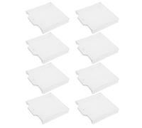 HONITANO Protezione Interruttore di Emergenza Antincendio in Plastica Trasparente 8 Pezzi Copertura Pulsante di Arresto Resistente alle Temperature per Uso Sicurezza Industriale e